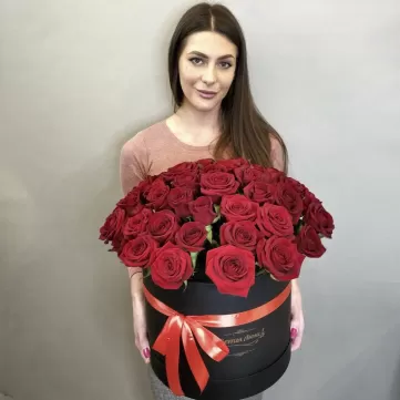 Букет 51 роза 100 см