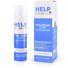 Ночной крем-гель Help My Skin Hyaluronic - 50 гр