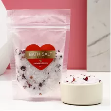 Cоль для ванны Bath Salt с ароматом розы - 150 гр